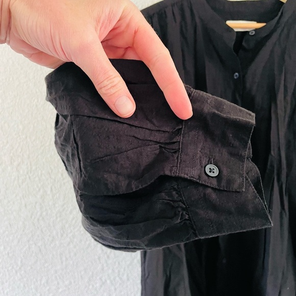 Everlane Button Down Gauzy Long Sleeve Shirt - Picture 10 of 10